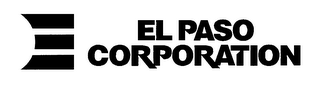 E EL PASO CORPORATION