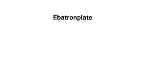 EBATRONPLATE