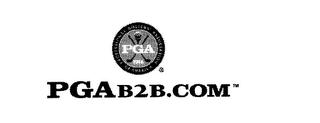 PGA PGAB2B.COM PROFESSIONAL GOLFERS ASSOCIATION OF AMERICA