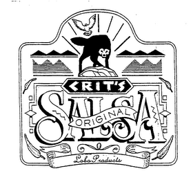 CRIT'S ORIGINAL SALSA LOBO PRODUCTS