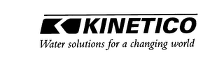 KINETICO WATER SOLUTIONS FOR A CHANGING WORLD