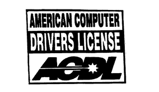 AMERICAN COMPUTER DRIVERS LICENSE AODL