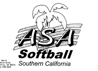 ASA SOFTBALL SOUTHERN CALIFORNIA