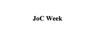 JOC WEEK