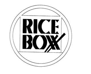 RICE BOXX