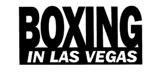 BOXING IN LAS VEGAS