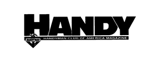 HANDY HANDYMAN CLUB OF AMERICA MAGAZINE HANDYMAN CLUB OF AMERICA