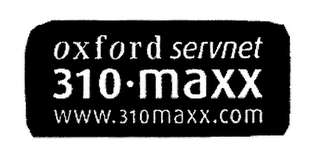 OXFORD SERVNET 310.MAXX WWW.310MAXX.COM