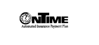 ONTIME AUTOMATED INSURANCE PAYMENT PLAN