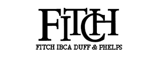 FITCH FITCH IBCA DUFF & PHELPS