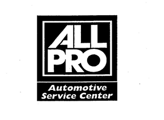 ALL PRO AUTOMOTIVE SERVICE CENTER