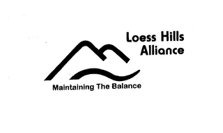 LOESS HILLS ALLIANCE MAINTAINING THE BALANCE