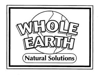 WHOLE EARTH NATURAL SOLUTIONS