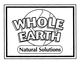 WHOLE EARTH NATURAL SOLUTIONS