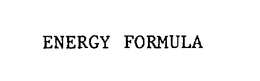ENERGY FORMULA