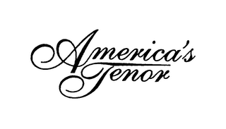 AMERICA'S TENOR