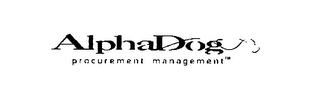 ALPHADOG PROCUREMENT MANAGEMENT