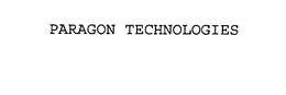 PARAGON TECHNOLOGIES INCORPORATED