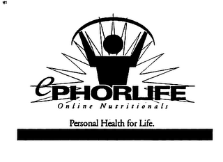EPHORLIFE ONLINE NUTRITIONALS PERSONAL HEALTH FOR LIFE.