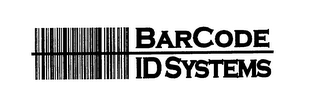 BARCODE ID SYSTEMS