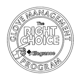 GLOVE MANAGEMENT THE RIGHT CHOICE + ALLEGIANCE PROGRAM