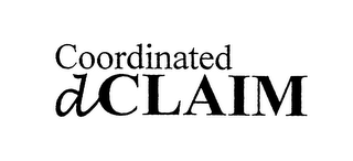 COORDINATED DCLAIM