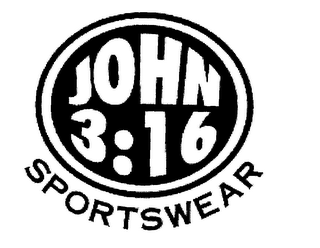 JOHN 3:16 SPORTSWEAR