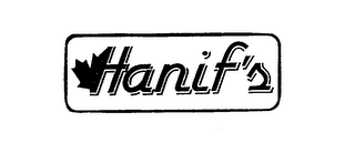 HANIF'S