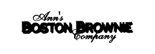 ANN'S BOSTON BROWNE COMPANY