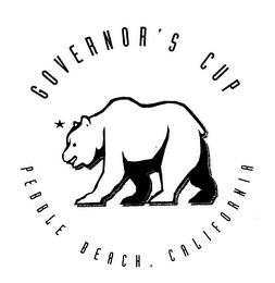 GOVERNOR'S CUP PEBBLE BEACH, CALIFORNIA