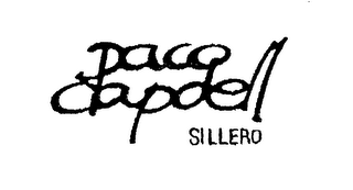 PACO CAPDELL SILLERO