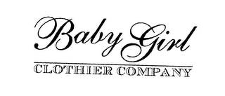 BABY GIRL CLOTHIER COMPANY