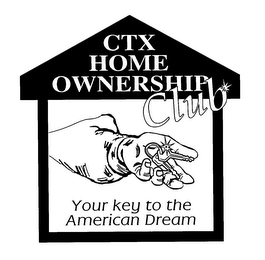 CTX HOME OWNERSHIP CLUB YOUR KEY TO THE AMERICAN DREAM