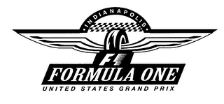 INDIANAPOLIS F1 FORMULA ONE UNITED STATES GRAND PRIX