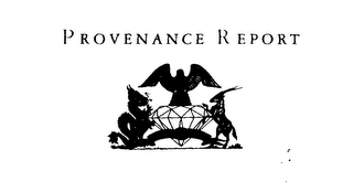 PROVENANCE REPORT