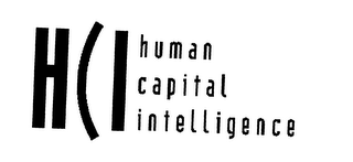 HCI HUMAN CAPITAL INTELLIGENCE