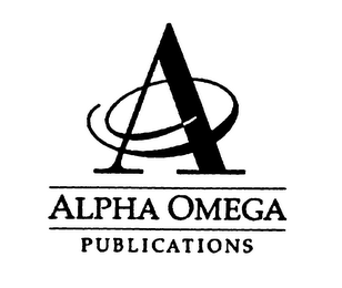 A ALPHA OMEGA PUBLICATIONS