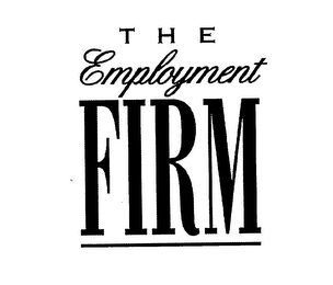 THE EMPLOYMENT FIRM