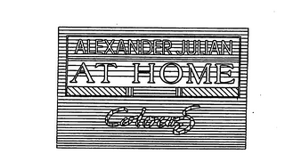 ALEXANDER JULIAN AT HOME COLOURS