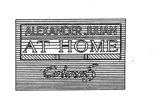 ALEXANDER JULIAN AT HOME COLOURS