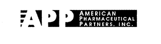 APP AMERICAN PHARMACEUTICAL PARTNERS, INC.