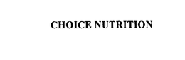 CHOICE NUTRITION