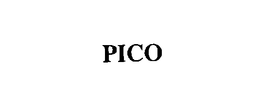 PICO
