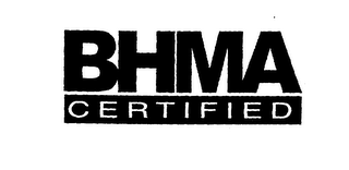 BHMA CERTIFIED