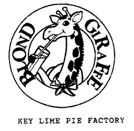 BLOND GIRAFFE KEY LIME PIE FACTORY