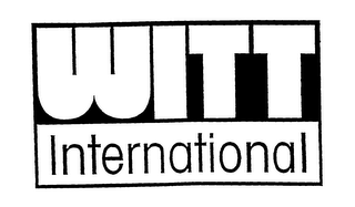 WITT INTERNATIONAL