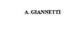 A. GIANNETTI