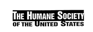 THE HUMANE SOCIETY OF THE UNITED STATES