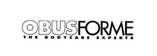 OBUSFORME THE BODYCARE EXPERTS