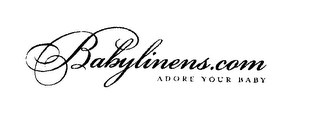 BABYLINENS.COM ADORE YOUR BABY